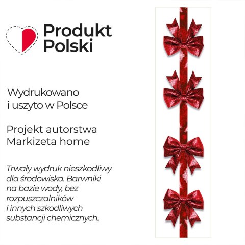 BROKATOWA KOKARDA Bieżnik NINA WODOODPORNA, 38x160cm, kolor biały PBN333/KSP/C01/038160/1 BROKATOWA KOKARDA Bieżnik NINA WODOODPORNA, 38x160cm, kolor biały PBN333/KSP/C01/038160/1