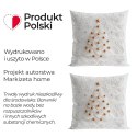 CHOINKA Z EFEKTEM 3D Poszewka dekoracyjna VELVET, 40x40cm, kolor biały PBN335/POP/001/040040/1