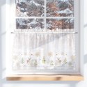 CHOINKI, ZIMOWA OPOWIEŚĆ Zazdrostka woalowa, WOAL, 60x100cm, kolor biały z barwnym wzorem PBN336/ZAZ/001/100060/1 CHOINKI, ZIMOWA OPOWIEŚĆ Zazdrostka woalowa, WOAL, 60x100cm, kolor biały z barwnym wzorem PBN336/ZAZ/001/100060/1