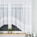 DEMETRIA Firanka żakardowa gotowa na prosto, 160x500cm, kolor biały 017480/FBL/001/500160/1