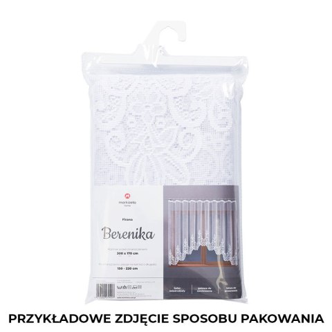 DEMETRIA Firanka żakardowa gotowa na prosto, 160x500cm, kolor biały 017480/FBL/001/500160/1 DEMETRIA Firanka żakardowa gotowa na prosto, 160x500cm, kolor biały 017480/FBL/001/500160/1