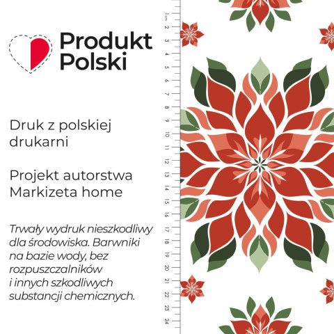 FOLK,GWIAZDA BETLEJEMSKA Tkanina dekoracyjna NINA WODOODPORNA, szer. 160cm, kolor biały DBN341/NIW/001/160000/1 FOLK,GWIAZDA BETLEJEMSKA Tkanina dekoracyjna NINA WODOODPORNA, szer. 160cm, kolor biały DBN341/NIW/001/160000/1