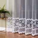 Firanka żakardowa, wys. 250cm, kolor biały, 574245/000/001/000250/1