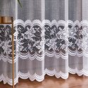 Firanka żakardowa, wys. 250cm, kolor biały, 574245/000/001/000250/1