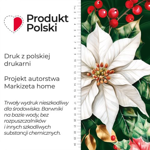 GWIAZDA BETLEJEMSKA Tkanina dekoracyjna NINA WODOODPORNA, szer. 160cm, kolor zielony DBN343/NIW/002/160000/1 GWIAZDA BETLEJEMSKA Tkanina dekoracyjna NINA WODOODPORNA, szer. 160cm, kolor zielony DBN343/NIW/002/160000/1