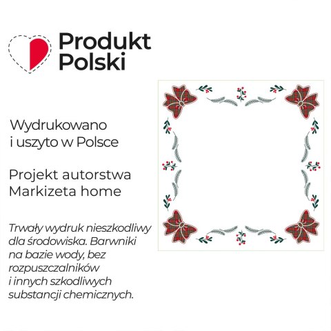 KOKARDA SZKOTI Serweta NINA WODOODPORNA, 80x80cm, kolor 001 biały PBN347/KSP/C01/080080/1 KOKARDA SZKOTI Serweta NINA WODOODPORNA, 80x80cm, kolor 001 biały PBN347/KSP/C01/080080/1