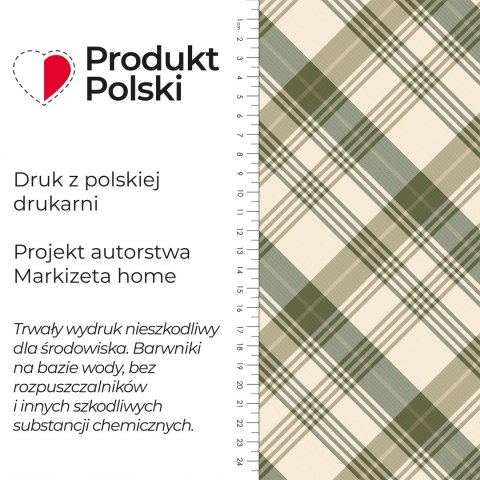 KRATA, ZIMOWA OPOWIEŚĆ Tkanina dekoracyjna NINA WODOODPORNA, szer. 160cm, kolor zielony DBN355/NIW/002/160000/1 KRATA, ZIMOWA OPOWIEŚĆ Tkanina dekoracyjna NINA WODOODPORNA, szer. 160cm, kolor zielony DBN355/NIW/002/160000/1