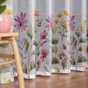 KWIATOWA ŁĄKA Firanka żakardowa 023426, wys. 230cm, kolor biały D00308/000/001/000230/1