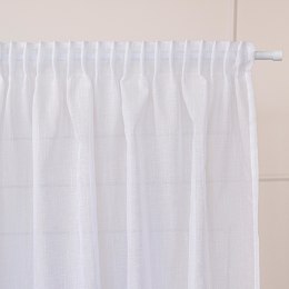 NALA Firana gotowa na taśmie, 250x140cm, kolor biały 002022/ZGT/001/140250/1