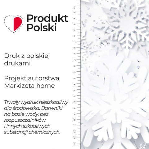 ŚNIEŻYNKI Tkanina dekoracyjna NINA WODOODPORNA, szer. 160cm, kolor biały DBN362/NIW/001/160000/1 ŚNIEŻYNKI Tkanina dekoracyjna NINA WODOODPORNA, szer. 160cm, kolor biały DBN362/NIW/001/160000/1