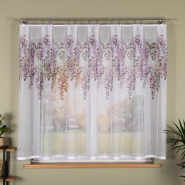 WISTERIA Firanka żakardowa 023426, wys. 150cm, kolor biały D00309/000/001/000150/1