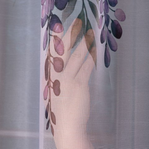 WISTERIA Firanka żakardowa 023426, wys. 220cm, kolor biały D00309/000/001/000220/1