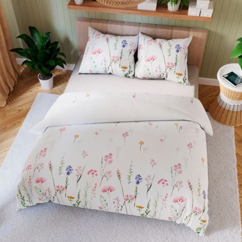 ZALURA Komplet pościeli z bawełny satynowej 160x200cm 100102/SAT/000/160200/1 ZALURA Komplet pościeli z bawełny satynowej 160x200cm 100102/SAT/000/160200/1