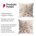 ZŁOTA CHOINKA Poszewka dekoracyjna VELVET, 40x40cm, kolor 001 biało-złoty PBN368/POP/001/040040/1 ZŁOTA CHOINKA Poszewka dekoracyjna VELVET, 40x40cm, kolor 001 biało-złoty PBN368/POP/001/040040/1