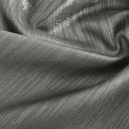 EMMA Poszewka dekoracyjna, rozmiar 40x40, kolor 004 ciemny szary z lurexem 004768/POP/004/040040/1