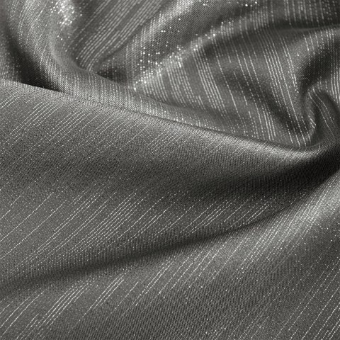 EMMA Poszewka dekoracyjna, rozmiar 40x40, kolor 004 ciemny szary z lurexem 004768/POP/004/040040/1