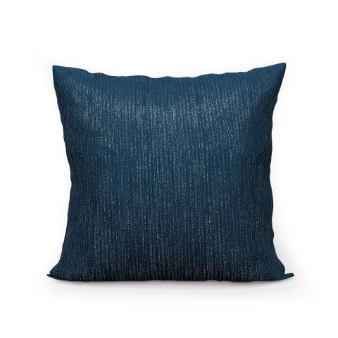 EMMA Poszewka dekoracyjna, rozmiar 40x40, kolor 005 granatowy z lurexem 004768/POP/005/040040/1
