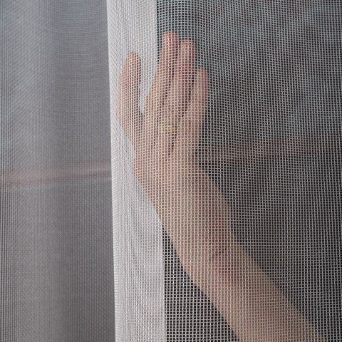 Firanka żakardowa ze wzorem na samym dole, wys. 250cm, kolor biały 015997/000/001/000250/1