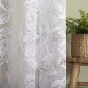 Firanka żakardowa ze wzorem po całości, wys. 250cm, kolor biały 037800/000/001/000250/1