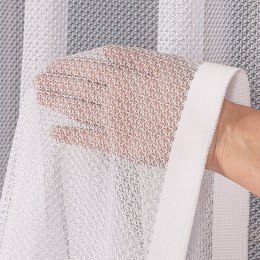 Firanka żakardowa ze wzorem po całości, wys. 270cm, kolor biały 107304/000/001/000270/1