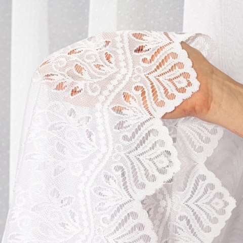 JAGODA Firanka żakardowa gotowa, 160x300 cm, kolor biały 018534/FBP/001/300160/1