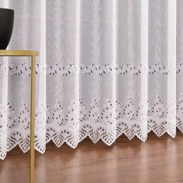 JAGODA Firanka żakardowa gotowa, 250x400 cm, kolor biały 018534/FBP/001/400250/1