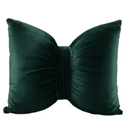 KOKARDA Poduszka welwetowa Velvi z wypełnieniem silikonowym, 50x70cm, kolor 012 szmaragdowy zielony VELVI0/SIL/012/050070/1