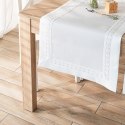 MODENA Bieżnik z gipiurą, 38cmx160cm, kolor biały 202725/KSP/L01/038160/1