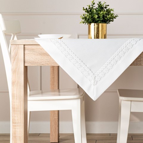 MODENA Serweta z gipiurą, 85x85cm, kolor biały 202725/KSP/L01/085085/1 MODENA Serweta z gipiurą, 85x85cm, kolor biały 202725/KSP/L01/085085/1