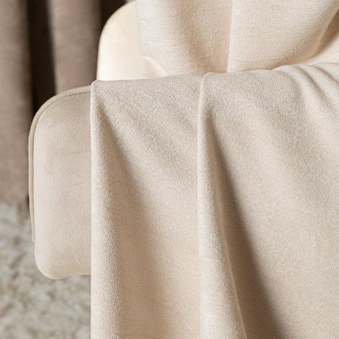 SOFT Zasłona gotowa na przelotkach, 140x260cm, kolor 001 kremowy TD0035/ZGP/001/140260/1 SOFT Zasłona gotowa na przelotkach, 140x260cm, kolor 001 kremowy TD0035/ZGP/001/140260/1