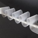 Taśma na karnisz 10cm, marszczenie dowolne, transparentna, FT100-VK-1C3 TASMAA/T17/000/010000/1