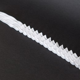 Taśma ołówek 2,5cm, marszczenie 1:2, biała, FP025-11-3F4 TASMAA/F1K/200/002500/1