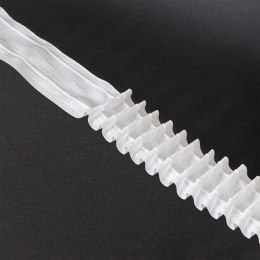 Taśma ołówek 5cm, marszczenie 1:2, biała, FP050-21-3C3 TASMAA/U1K/200/005000/1