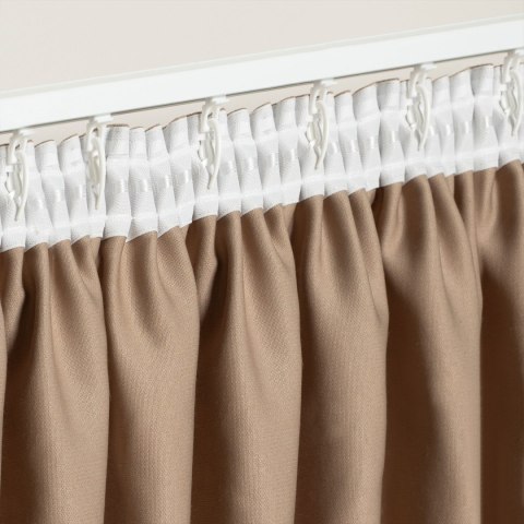 Taśma ołówek 5cm, marszczenie 1:2, biała, FP050-21-3C3 TASMAA/U1K/200/005000/1