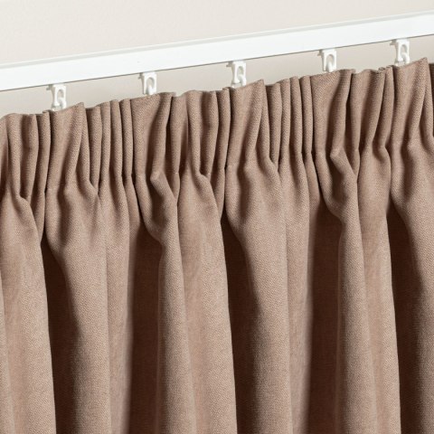 Taśma ołówek 5cm, marszczenie 1:2, transparentna z białym sznurkiem FM050-11-1C3 TASMAA/Z5Z/200/005000/1