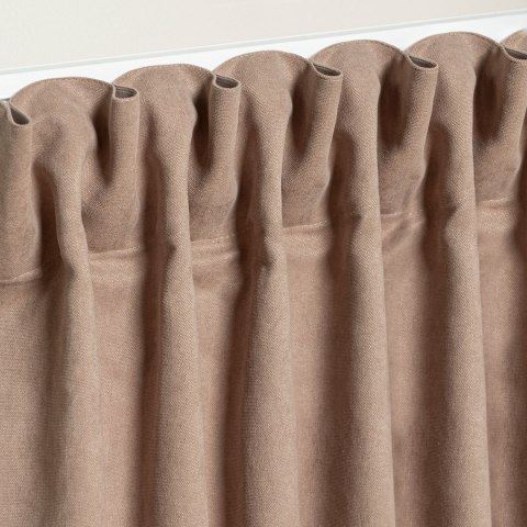 Taśma smok 10cm, marszczenie 1:2, transparentna z białym sznurkiem, FM100-2S-1C3 TASMAA/Z13/200/010000/1