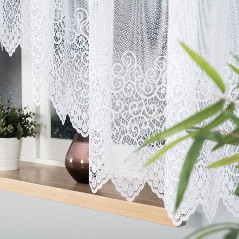 VIOLETTA Firanka żakardowa gotowa, 160x420cm, kolor biały 001539/FBL/001/420160/1 VIOLETTA Firanka żakardowa gotowa, 160x420cm, kolor biały 001539/FBL/001/420160/1
