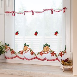 Zazdrostka haftowana, wys. 70cm, kolor biały z barwnym wzorem 626619/000/001/000070/1