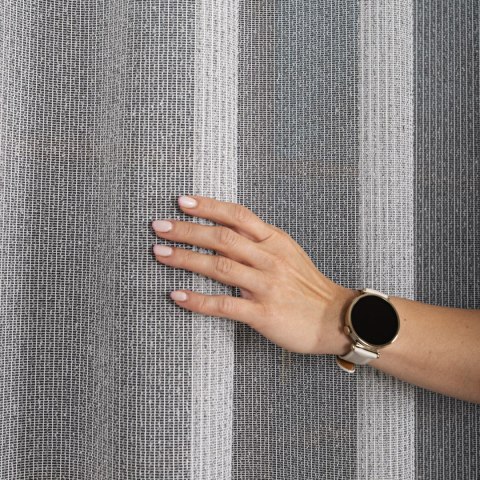 Firanka fantazyjna z ołowianką, wys. 300cm, kolor 020 szary 002040/OLO/020/000300/1