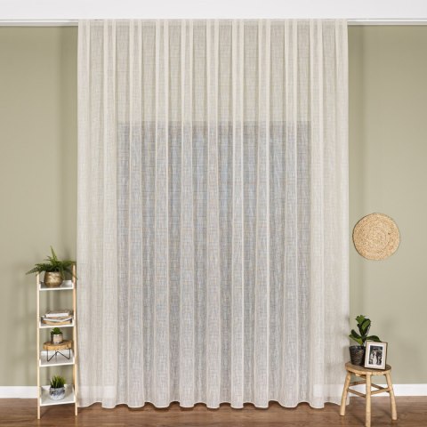 Firanka fantazyjna z ołowianką, wys. 320cm, kolor 006 kremowy 318891/OLO/006/000320/1