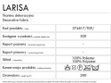 LARISA Tkanina na zasłony, wys. 300cm, kolor 016 rdzawy 374817/TDP/016/000300/1