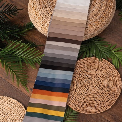 NELIA Tkanina na zasłony typu dimout/blackout, wys. 320cm, kolor 078 pomarańczowy 065553/TDP/078/000320/1