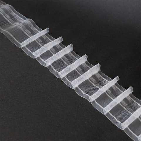 Taśma OŁÓWEK na karnisz 1:2, szer. 7,5cm, transparentna TASMA0/T22/P20/007500/1