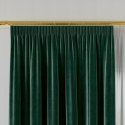 VELVI Zasłona gotowa na taśmie, 140x230cm, kolor 012 szmaragdowy zielony VELVI0/ZGT/012/140230/1