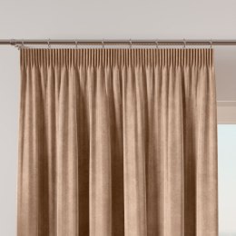 VELVI Zasłona gotowa na taśmie, 140x240cm, kolor 001 ciemny beżowy VELVI0/ZGT/001/140240/1