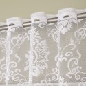 APOLONIA Firanka żakardowa gotowa na prosto, 230x140cm, kolor biały 022702/FBP/001/140230/1