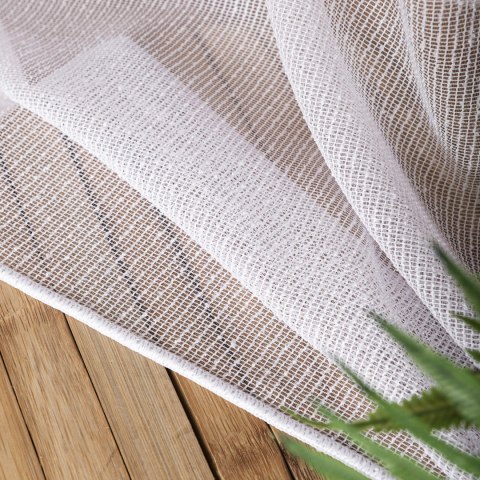 Firanka fantazyjna z ołowianką, wys. 300cm, kolor 001 biały 002040/OLO/001/000300/1