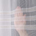 Firanka fantazyjna z ołowianką, wys. 300cm, kolor 001 biały ze złotą nitką 001888/OLO/001/000300/1