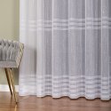 Firanka fantazyjna z ołowianką, wys. 300cm, kolor 002 biały ze srebrną nitką 001888/OLO/002/000300/1