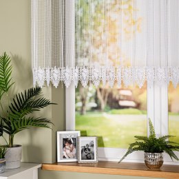 Firanka gipiurowa, wys. 110cm, kolor biały 016409/447/001/000110/1